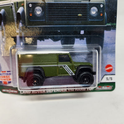 Land Rover Defender 110 Hard Top* Hot Wheels Car Culture British Horse Power