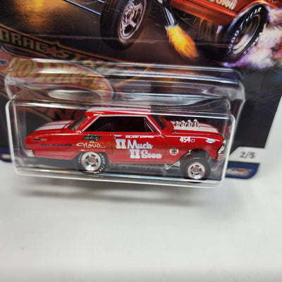 '63 Chevy Nova * Hot Wheels Car Culture Drag Strip Demons