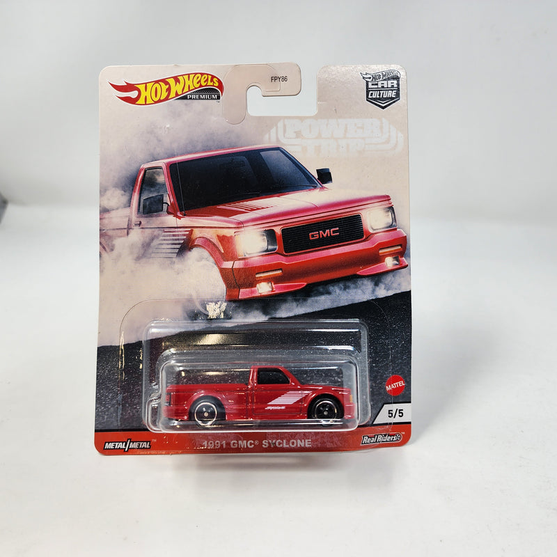 1991 GMC Syclone * RED * Hot Wheels Car Culture Power Trip