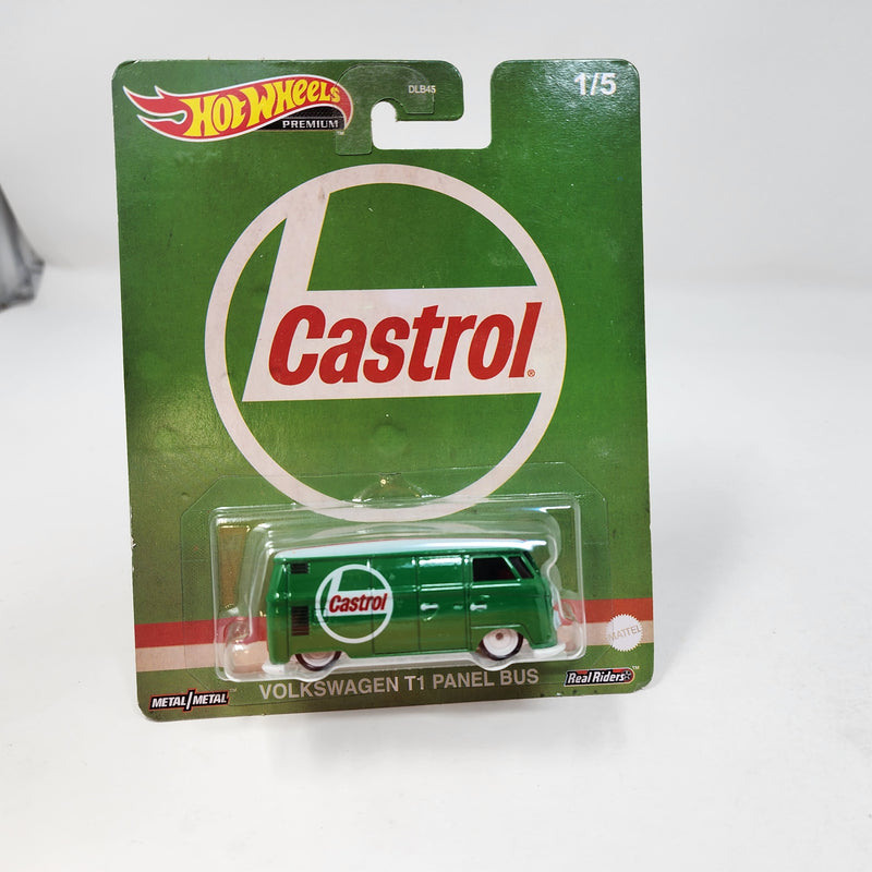 Volkswagen T1 Panel Castrol * Hot Wheels Pop Culture Vintage Oil