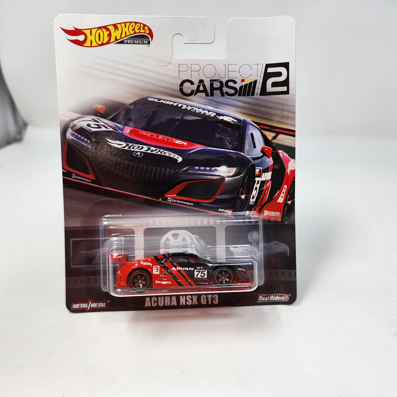 Acura NSX GT3 Project Cars 2 * Hot Wheels Premium