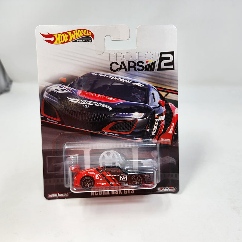 Acura NSX GT3 Project Cars 2 * Hot Wheels Premium