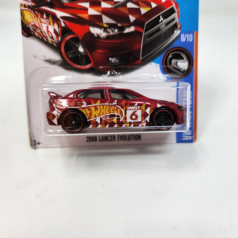 2008 Lancer Evolution * Red Kmart Only * 2015 Hot Wheels