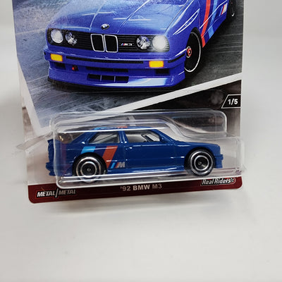 '92 BMW M3 * Blue * Hot Wheels Car Culture Modern Classics