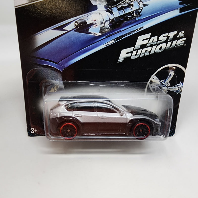 Subaru WRX STi * Silver/Black * Hot Wheels Fast & Furious