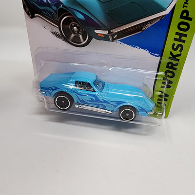 '69 Corvette #214 * Kmart Only Blue * 2014 Hot Wheels