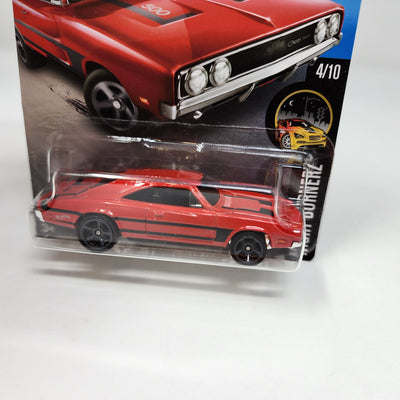 '69 Dodge Charger 500 * Red * 2016 Hot Wheels Target Only Card