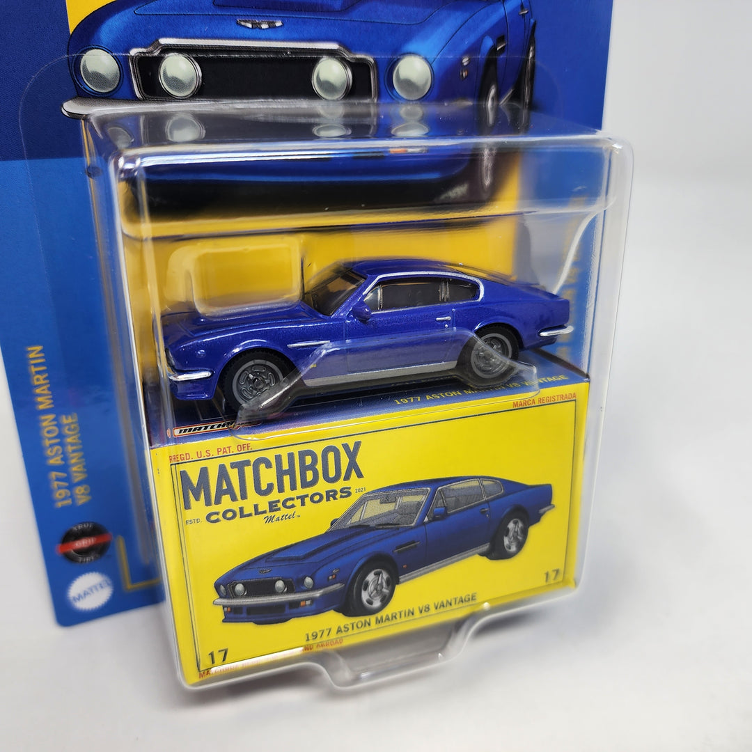 1977 Aston Martin V8 Vantage #17 * Blue * 2024 Matchbox Collectors