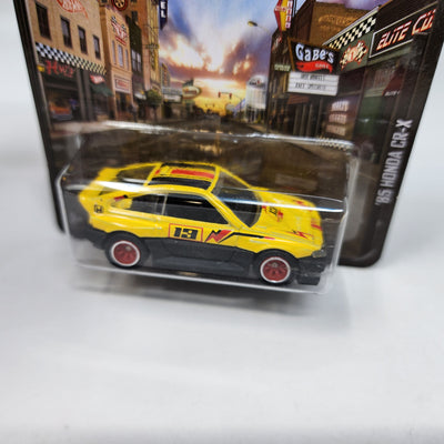 '85 Honda CR-X * Yellow * Hot Wheels Boulevard