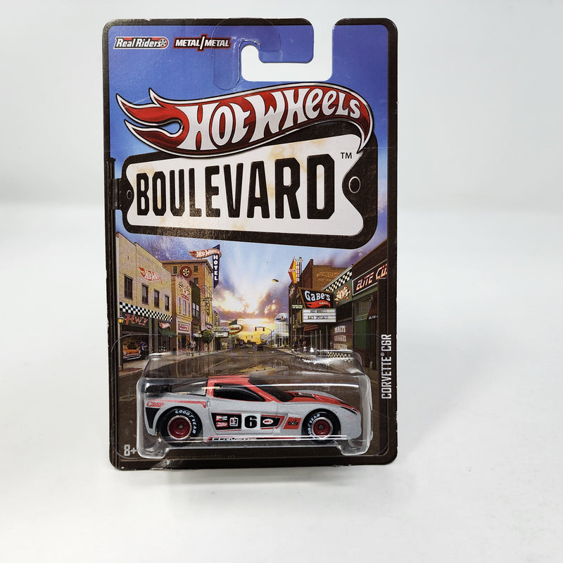 Corvette C6R * Grey * Hot Wheels Boulevard