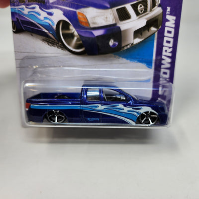 Nissan Titan #164 * Blue * Hot Wheels 2013