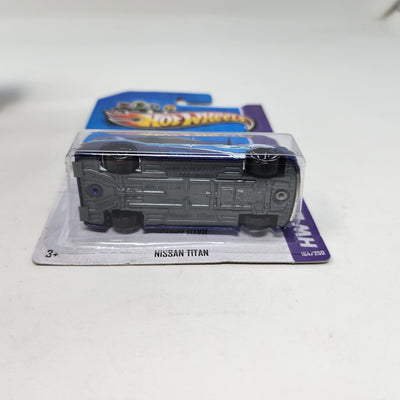 Nissan Titan #164 * Blue * Hot Wheels 2013