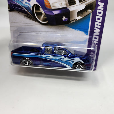 Nissan Titan #164 * Blue * Hot Wheels 2013