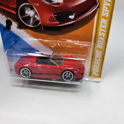 Porsche Boxster Spyder #26 * Red * Hot Wheels 2012