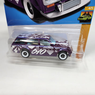 Datsun Bluebird Wagon 510 #235 * Purple * Hot Wheels 2023