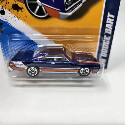 '68 Dodge Dart #81 * Purple * Hot Wheels 2012