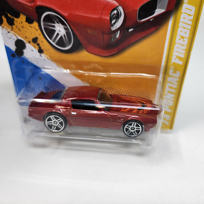 '73 Pontiac Firebird #16 * Red * Hot Wheels 2012