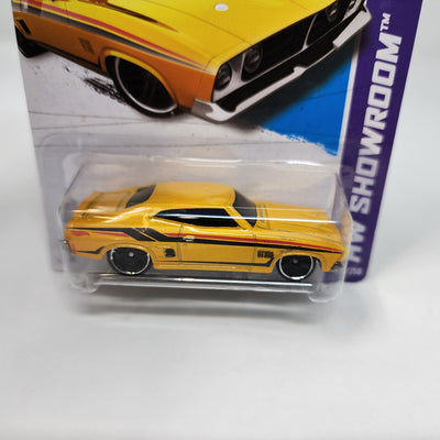 '73 Ford Falcon XB #198 * Yellow * Hot Wheels 2013