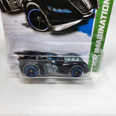 Arkham Asylum Batmobile #63 * Batman * Hot Wheels 2013