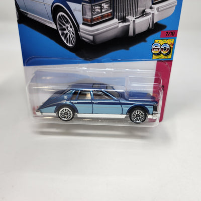 '82 Cadillac Seville #75 * Blue * Hot Wheels 2024