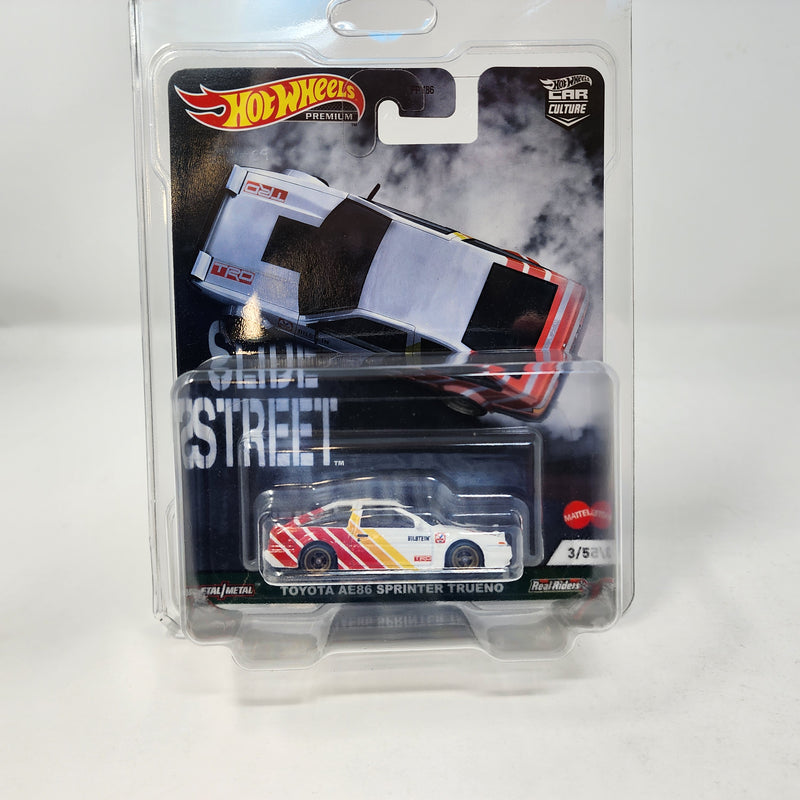 Toyota AE86 Sprinter Trueno * Hot Wheels STREET SLIDE Car Culture