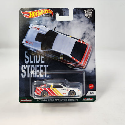 Toyota AE86 Sprinter Trueno * Hot Wheels STREET SLIDE Car Culture