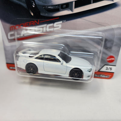 Nissan Silvia S14 * WHITE * Hot Wheels MODERN CLASSICS 2 Car Culture