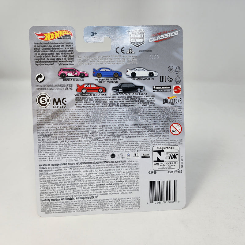 Nissan Silvia S14 * WHITE * Hot Wheels MODERN CLASSICS 2 Car Culture