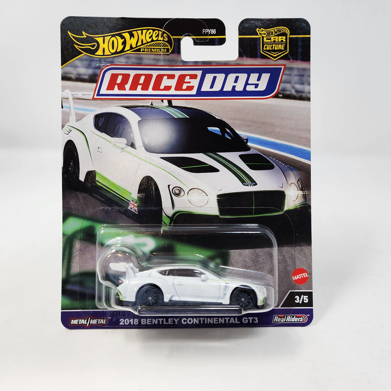 Tampo Error * 2018 Bentley Continental GT3 * Hot Wheels Car Culture RACE DAY