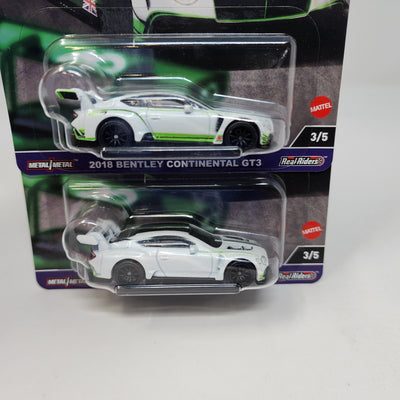 Tampo Error * 2018 Bentley Continental GT3 * Hot Wheels Car Culture RACE DAY