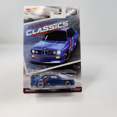 '92 BMW M3 * BLUE * Hot Wheels Car Culture Modern Classics