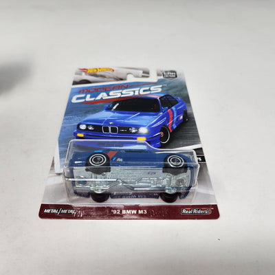 '92 BMW M3 * BLUE * Hot Wheels Car Culture Modern Classics