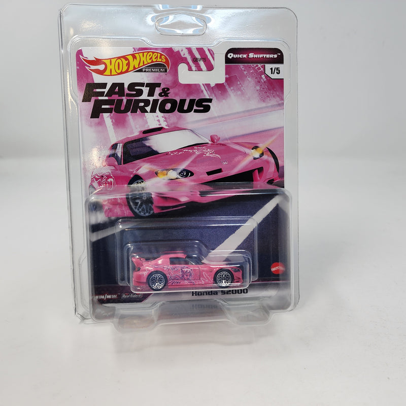 Honda S2000 * PINK * Hot Wheels Fast & Furious Quick Shifters