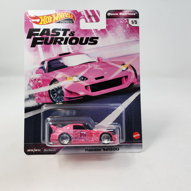 Honda S2000 * PINK * Hot Wheels Fast & Furious Quick Shifters