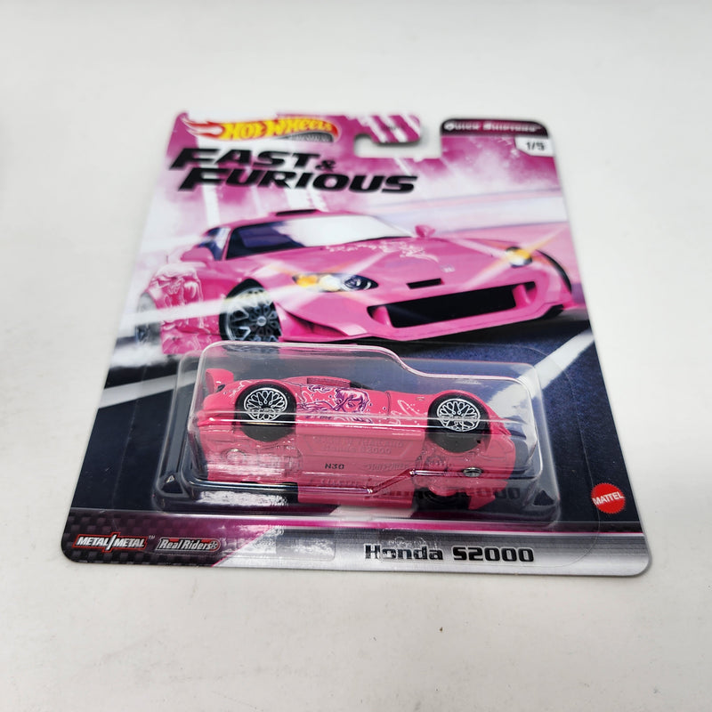 Honda S2000 * PINK * Hot Wheels Fast & Furious Quick Shifters