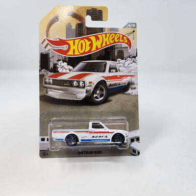 Datsun 620 4/8 * White * Hot Wheels Truck Series