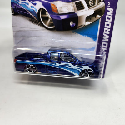 Nissan Titan #164 * Blue * Hot Wheels 2013