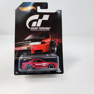 Nissan Skyline GT-R R32 * Red * Hot Wheels Gran Turismo