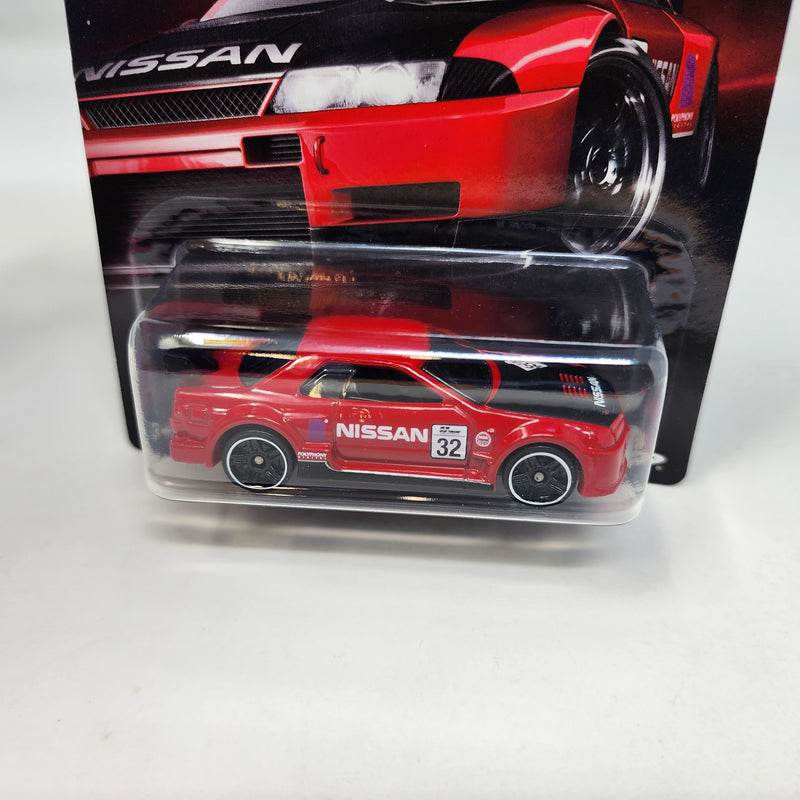 Nissan Skyline GT-R R32 * Red * Hot Wheels Gran Turismo