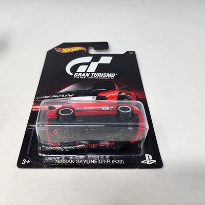 Nissan Skyline GT-R R32 * Red * Hot Wheels Gran Turismo