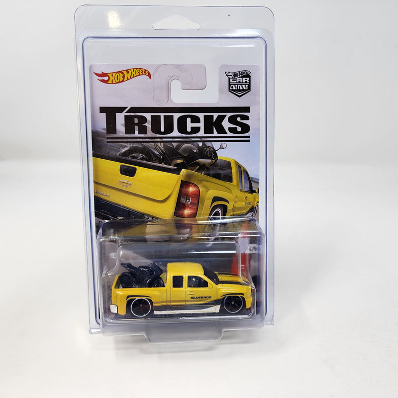 Chevy Silverado * Yellow * Hot Wheels Car Culture TRUCKS Series