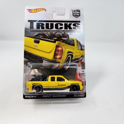 Chevy Silverado * Yellow * Hot Wheels Car Culture TRUCKS Series