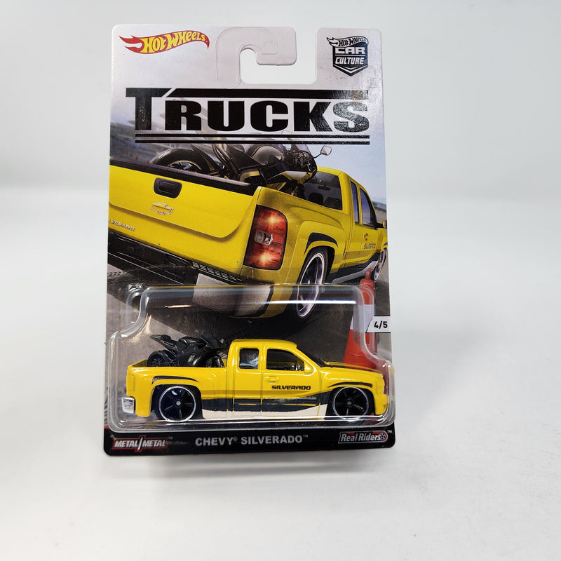 Chevy Silverado * Yellow * Hot Wheels Car Culture TRUCKS Series