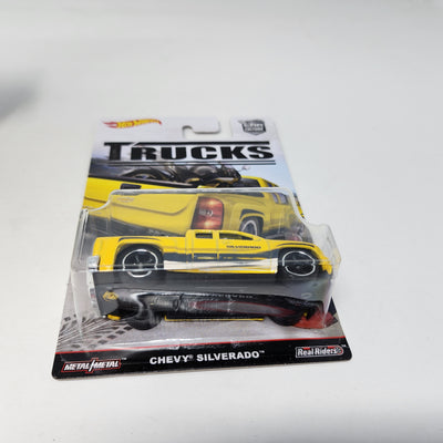 Chevy Silverado * Yellow * Hot Wheels Car Culture TRUCKS Series