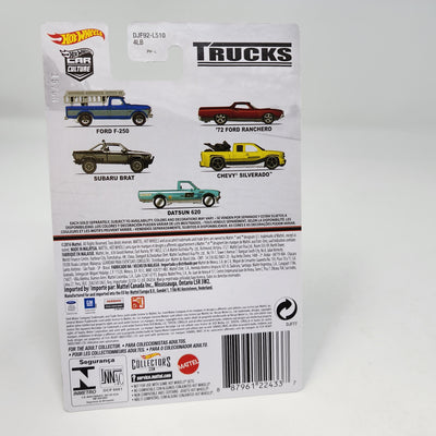 Datsun 620 * Aqua * Hot Wheels Car Culture TRUCKS Series