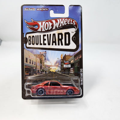 '84 Ford Mustang SVO * RED * Hot Wheels Boulevard Series