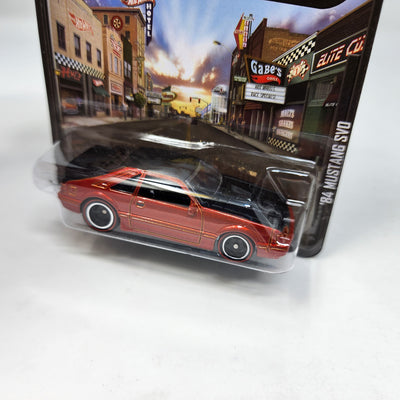 '84 Ford Mustang SVO * RED * Hot Wheels Boulevard Series