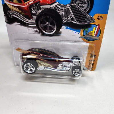 Surf Crate * Super Treasure Hunt * 2017 Hot Wheels w Factory Holo Sticker