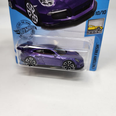 Porsche 911 GT3 RS #246* PURPLE * 2019 Hot Wheels