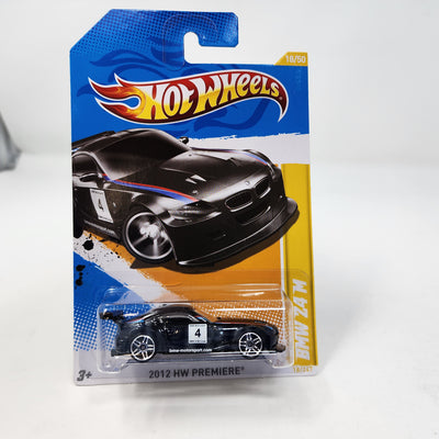 BMW Z4 M #18 * BLACK * 2012 Hot Wheels